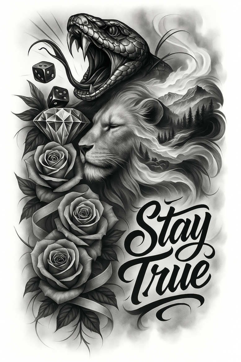 news tattoo design ideas textured fills black-and-white for full back