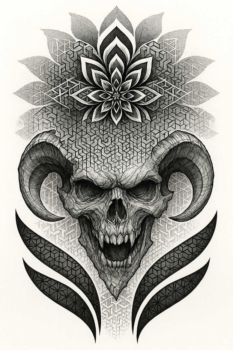 news tattoo design ideas geometric lace black-and-white for stomach