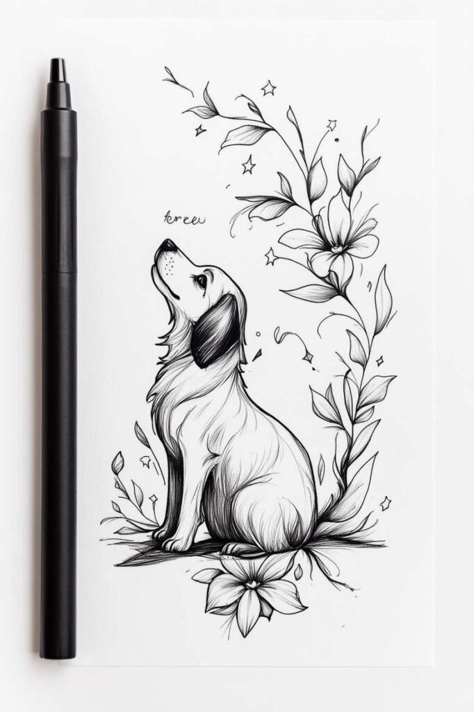 news tattoo design ideas volume effect CGI-rendered for upper arm
