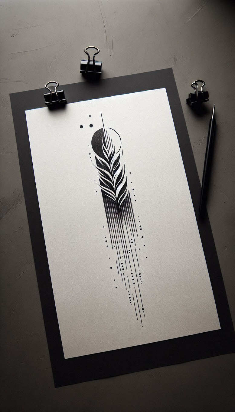 news tattoo design ideas Realism refined lines cinematic for forearm