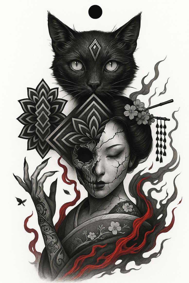 news tattoo design ideas fisheye circle of life for shoulder