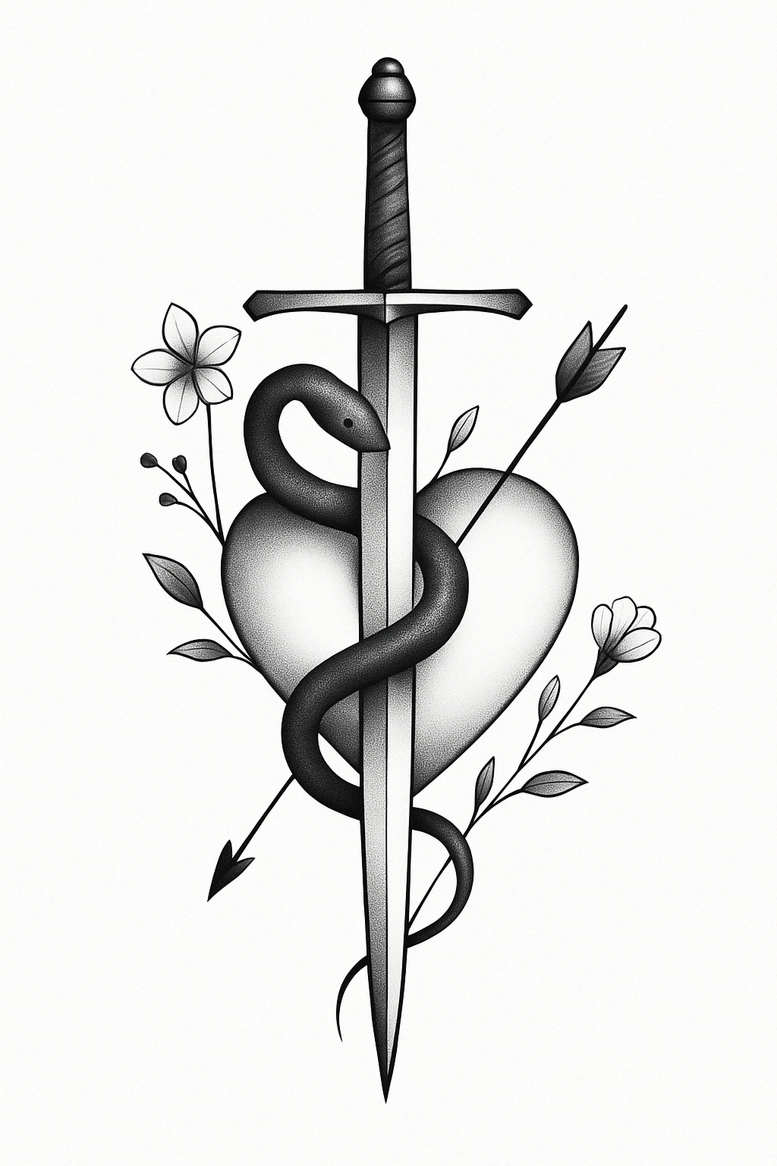 news tattoo design ideas Surrealism bizarre circular pattern for behind ear