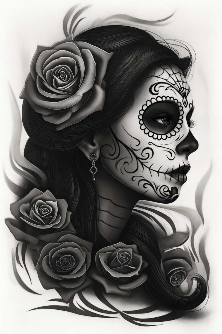 news tattoo design ideas Surrealism esoteric circular pattern stands for courage