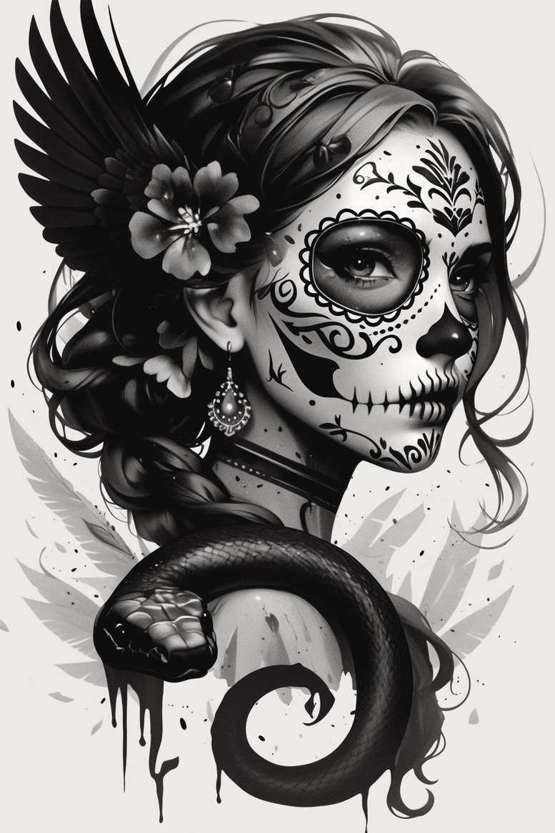 news tattoo design ideas subtle highlights continuous pattern symbol of resilience