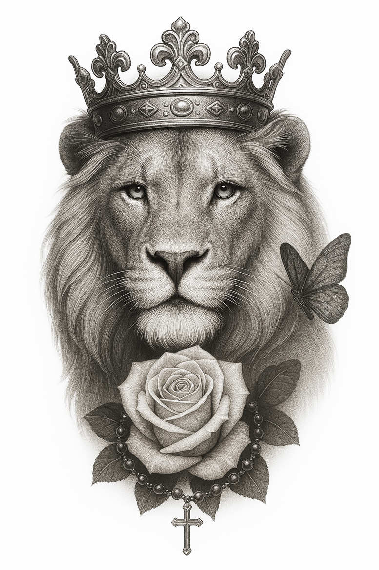news tattoo design ideas Neotraditional balanced tones crisp symbolising determination