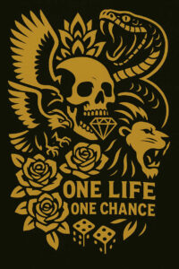 news tattoo design ideas moody dramatic lighting embodying resilience