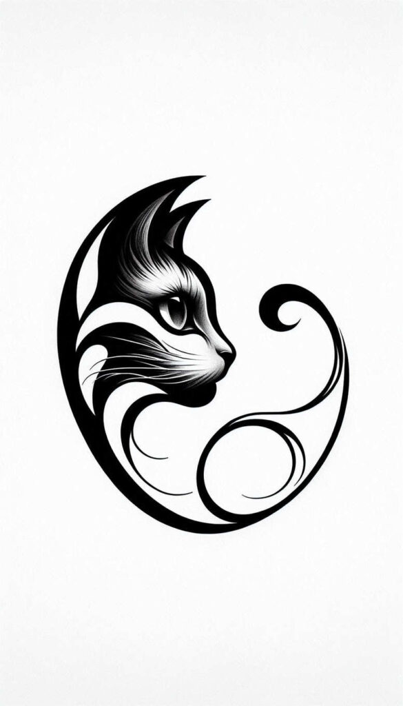 news tattoo design ideas expressive lines dramatic lighting for shoulder