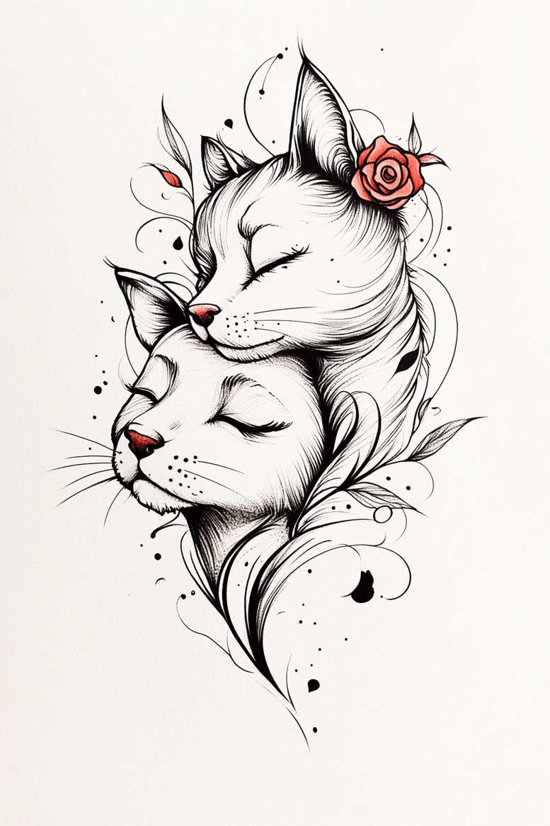 news tattoo design ideas Realism full detail dreamlike for hip