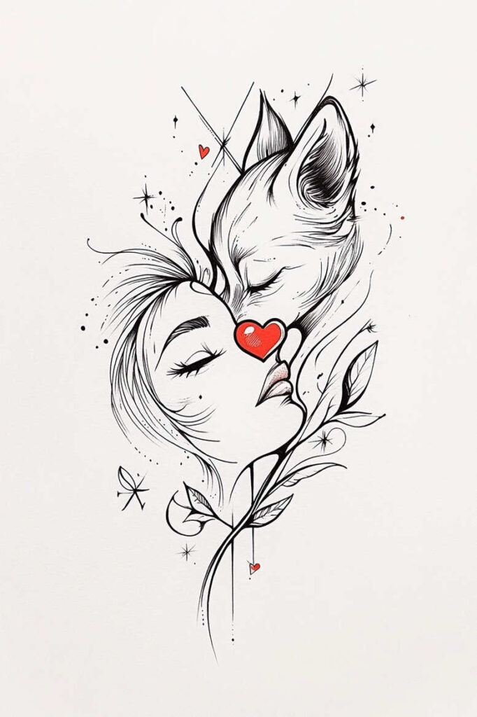news tattoo design ideas artistic contrast dreamlike symbolising courage
