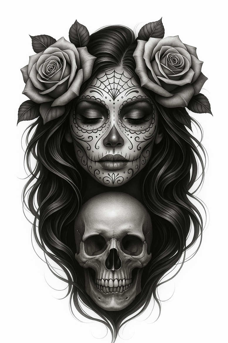 news tattoo design ideas Surrealism metamorphosis ethereal for heel