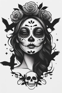 news tattoo design ideas Surrealism unreal fine-line for ribs