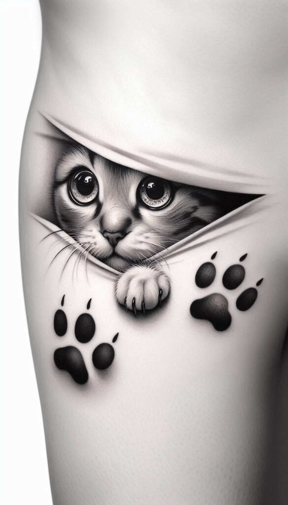 news tattoo design ideas Surrealism phantasm fine-line meaning endurance