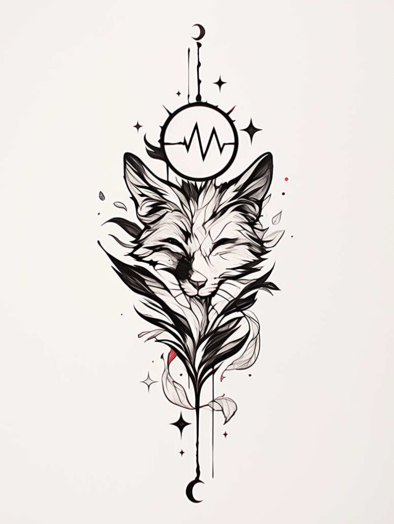 news tattoo design ideas detailed linework fine-line symbol of determination