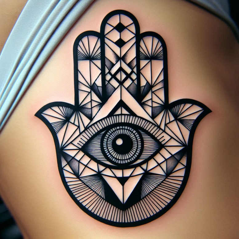 news tattoo design ideas vivid hues geometric courage and power