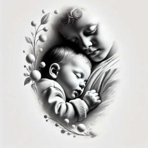 news tattoo design ideas photo-realistic geometric symbol of courage