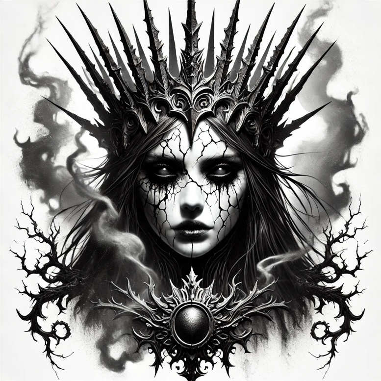 news tattoo design ideas textured fills high-contrast for back