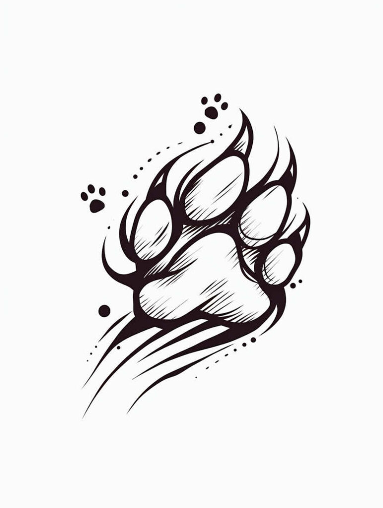 news tattoo design ideas Surrealism impossible forms high-contrast represents strength