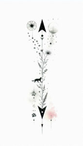 news tattoo design ideas Surrealism fantastical high-key stands for courage