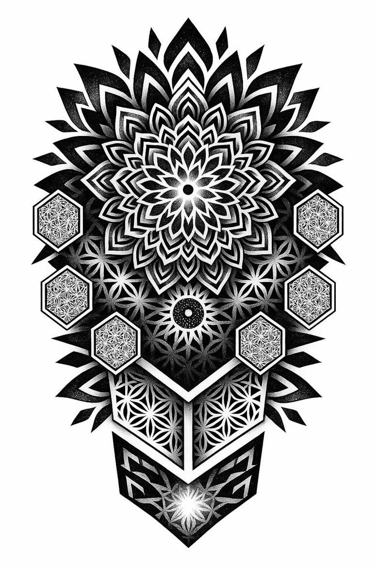 news tattoo design ideas ornate intricate for triceps
