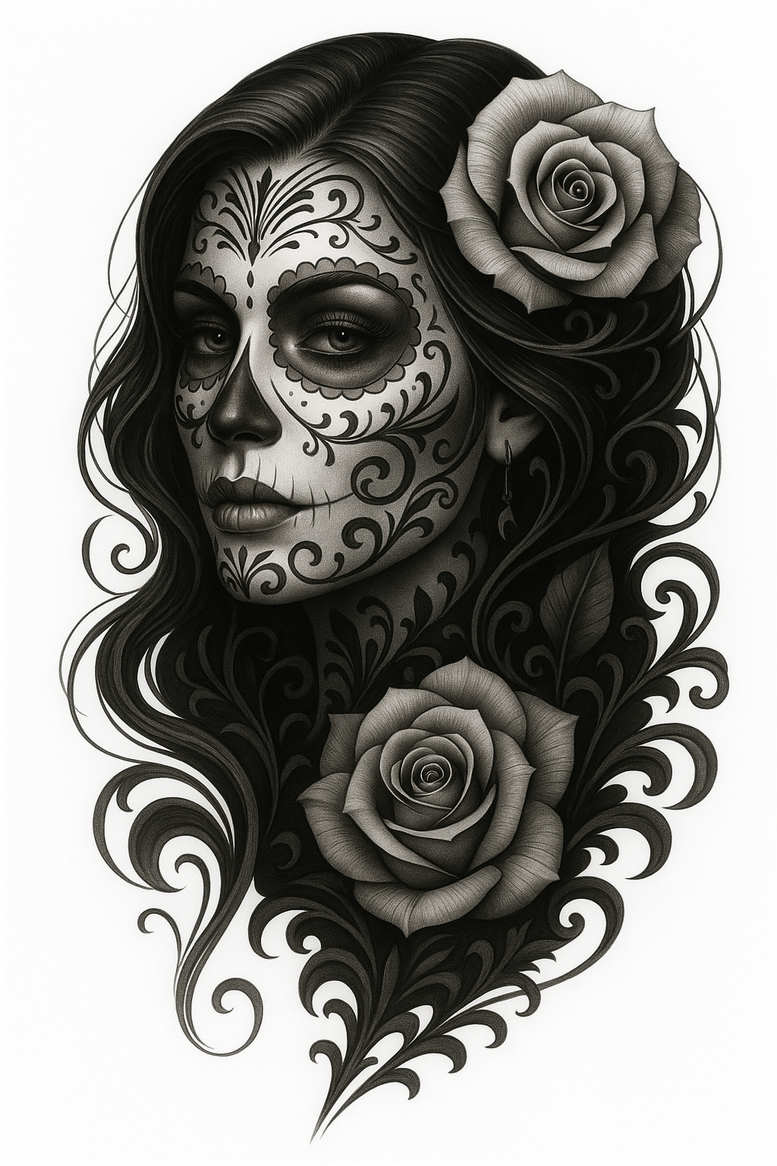 news tattoo design ideas vivid hallucination kaleidoscope for upper thigh