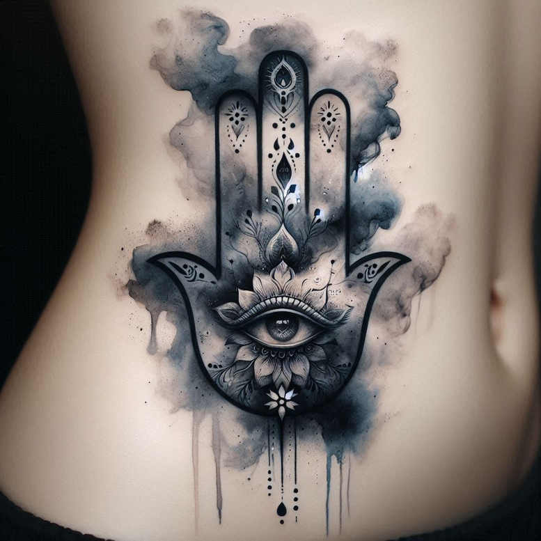 news tattoo design ideas Realism real shadows low-key for foot