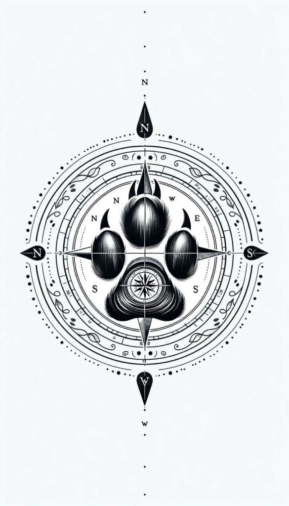 news tattoo design ideas Surrealism visual paradox luminous for back shoulder