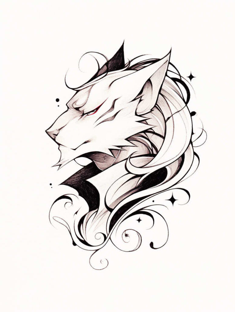 news tattoo design ideas classic shading luminous for lower thigh
