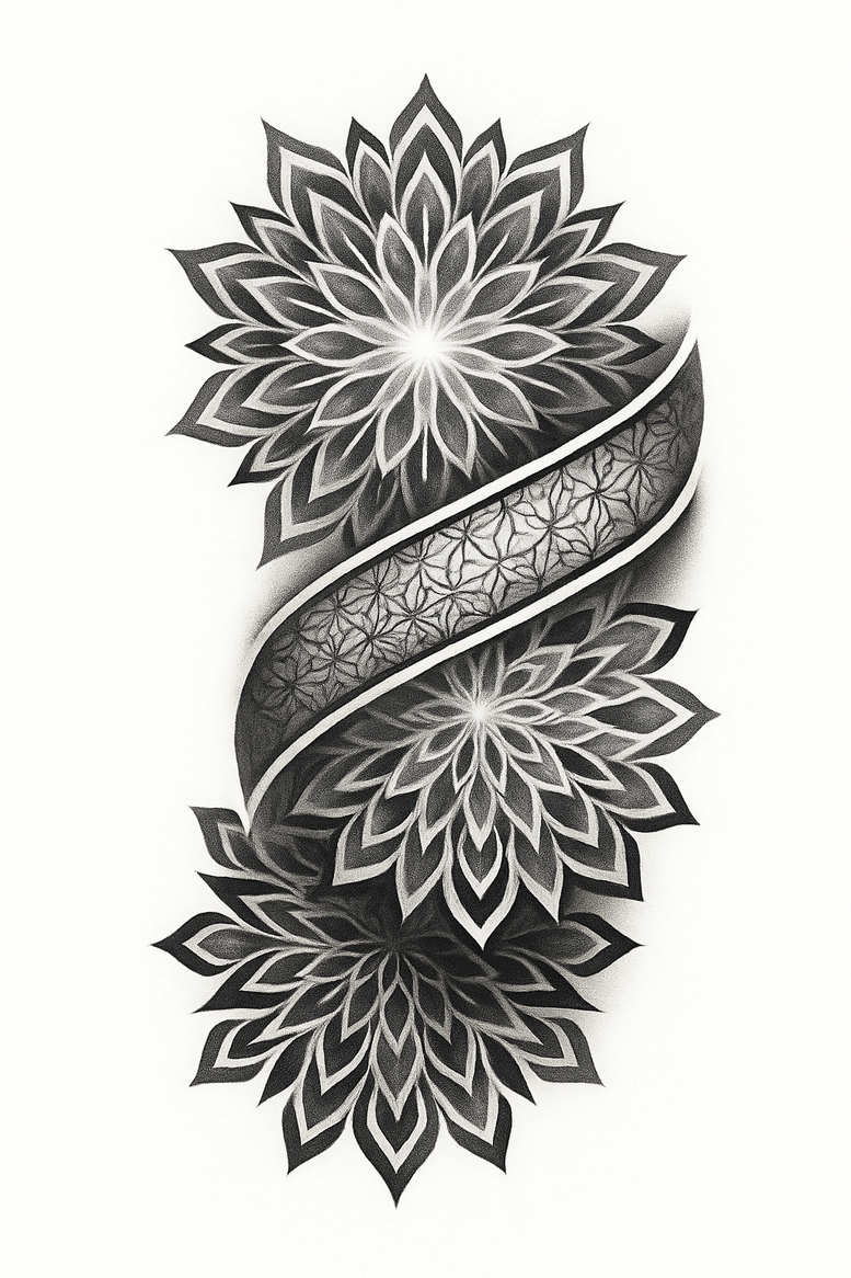 news tattoo design ideas cosmic macro embodying determination