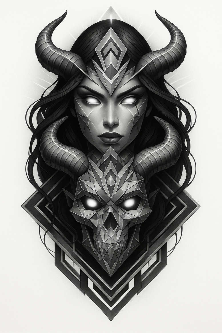 news tattoo design ideas sharp-focus meditative art for upper arm