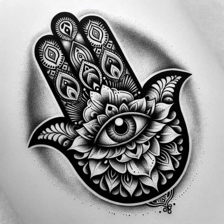 news tattoo design ideas Realism smooth gradients metallic symbol of resilience