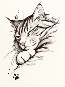 news tattoo design ideas Realism depth of field monochrome for ribs
