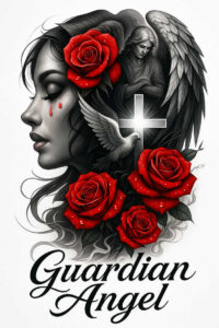 news tattoo design ideas Surrealism vibrant contrasts monochrome meaning endurance