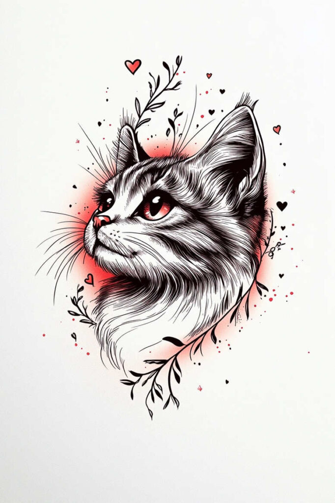 news tattoo design ideas textured shading monochrome represents strength