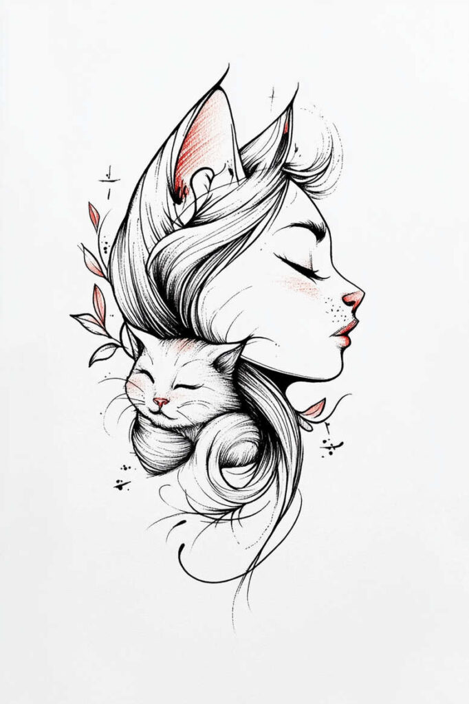 news tattoo design ideas layered shading moody for thigh