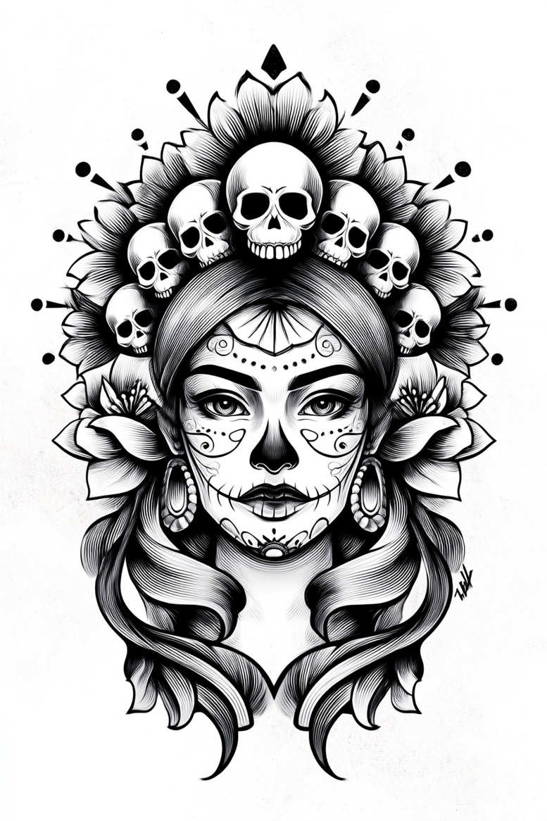 news tattoo design ideas phantasmagoric ornate embodying perseverance