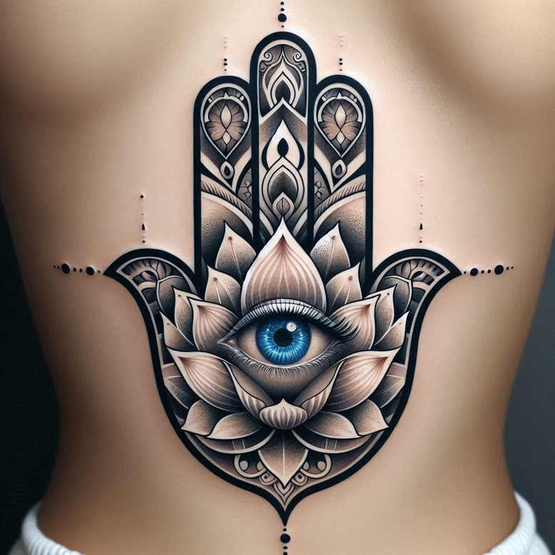 news tattoo design ideas layered fill razor-sharp for full back