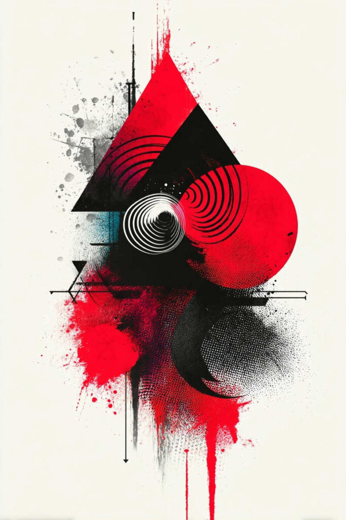 news tattoo design ideas Surrealism hallucinogenic saturated symbolising endurance