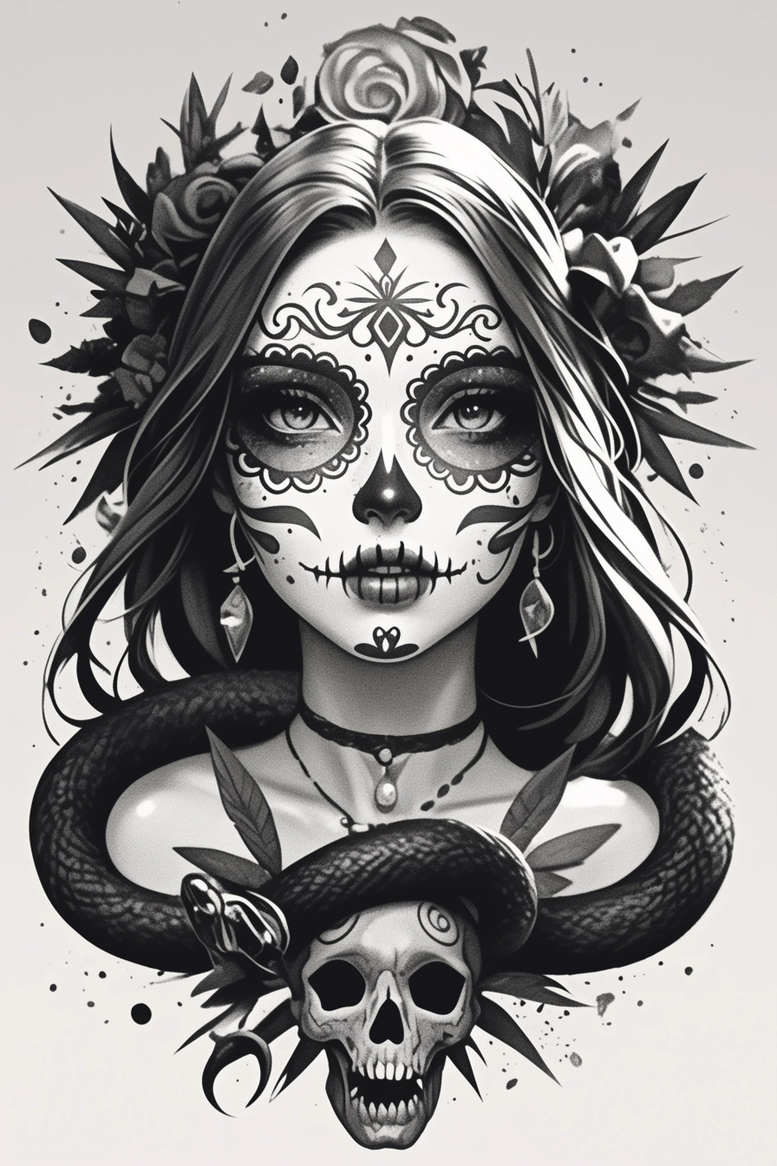 news tattoo design ideas Surrealism translucent layers subtle fill endurance and power