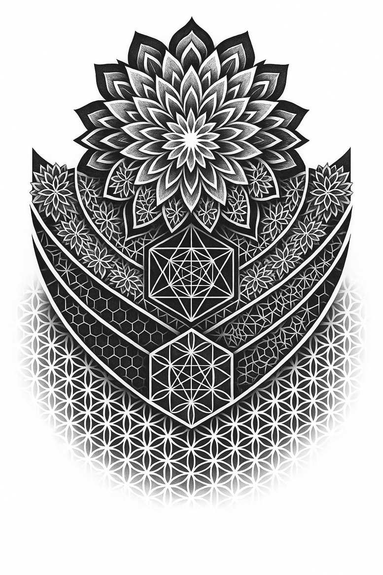 news tattoo design ideas detailed lines vibrant for abdomen