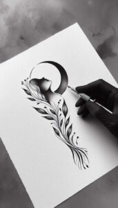 news tattoo design ideas intricate shading vibrant for lower chest