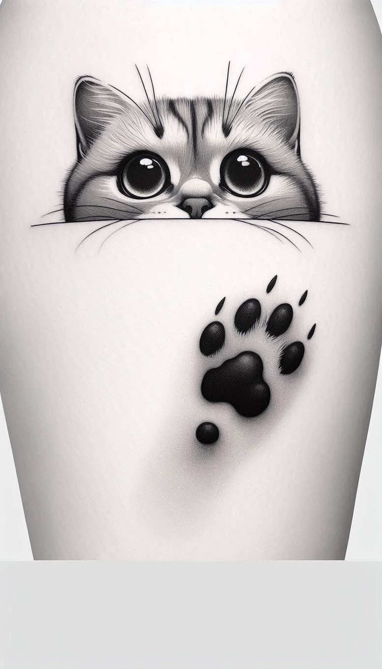 news tattoo design ideas drawing watercolor-style for shoulder blade