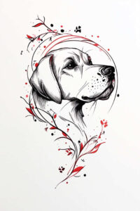 news tattoo design ideas metallic watercolor-style symbol of strength