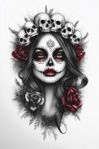 trends – tattoo design ideas free ai generated – neotraditional-smooth-gradients – for-ribs – Gallery: news-inkby-ai