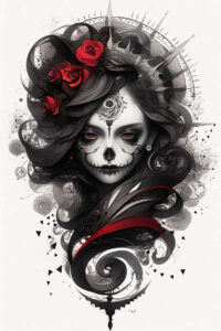 trends – tattoo design ideas free ai generated – surrealism-mystical – for-upper-arm – Gallery: news-inkby-ai