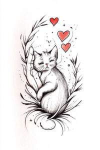 water-animals – tattoo design ideas free ai generated – realism-organic-structure – for-back-of-neck – Gallery: news-inkby-ai