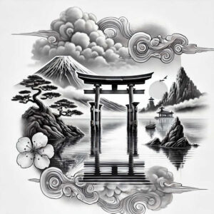 asian-spiritual-symbol-tattoo-realism-realistic-texture-for-ribs – tattoo design ideas free ai generated – Gallery: other-asia-inkby-ai