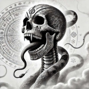 dark-story-tattoo – tattoo design ideas free ai generated – surrealism-unconscious-imagery – for-thigh – Gallery: other-dark-inkby-ai
