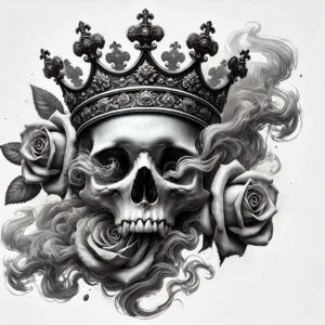 darkness-tattoo – tattoo design ideas free ai generated – neotraditional-soft-blending – for-spine – Gallery: other-dark-inkby-ai