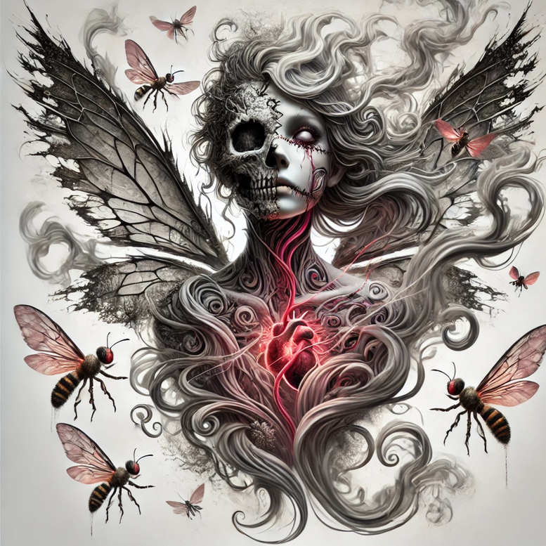 other-dark tattoo design ideas Surrealism esoteric chilling stands for perseverance