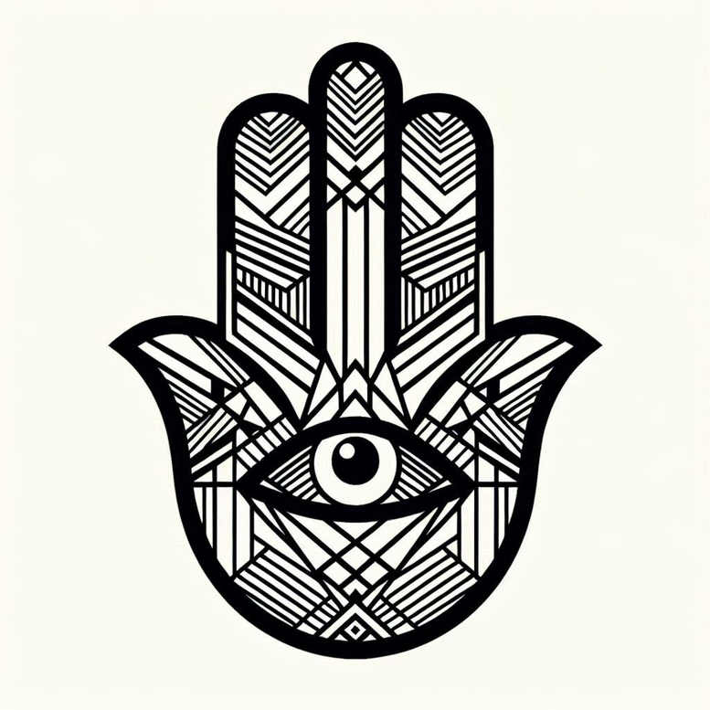 other-dark tattoo design ideas Surrealism chromatic aberration nightmare for ribs